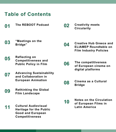Newsletter: The Governance of Competitiveness in the European Film Industry